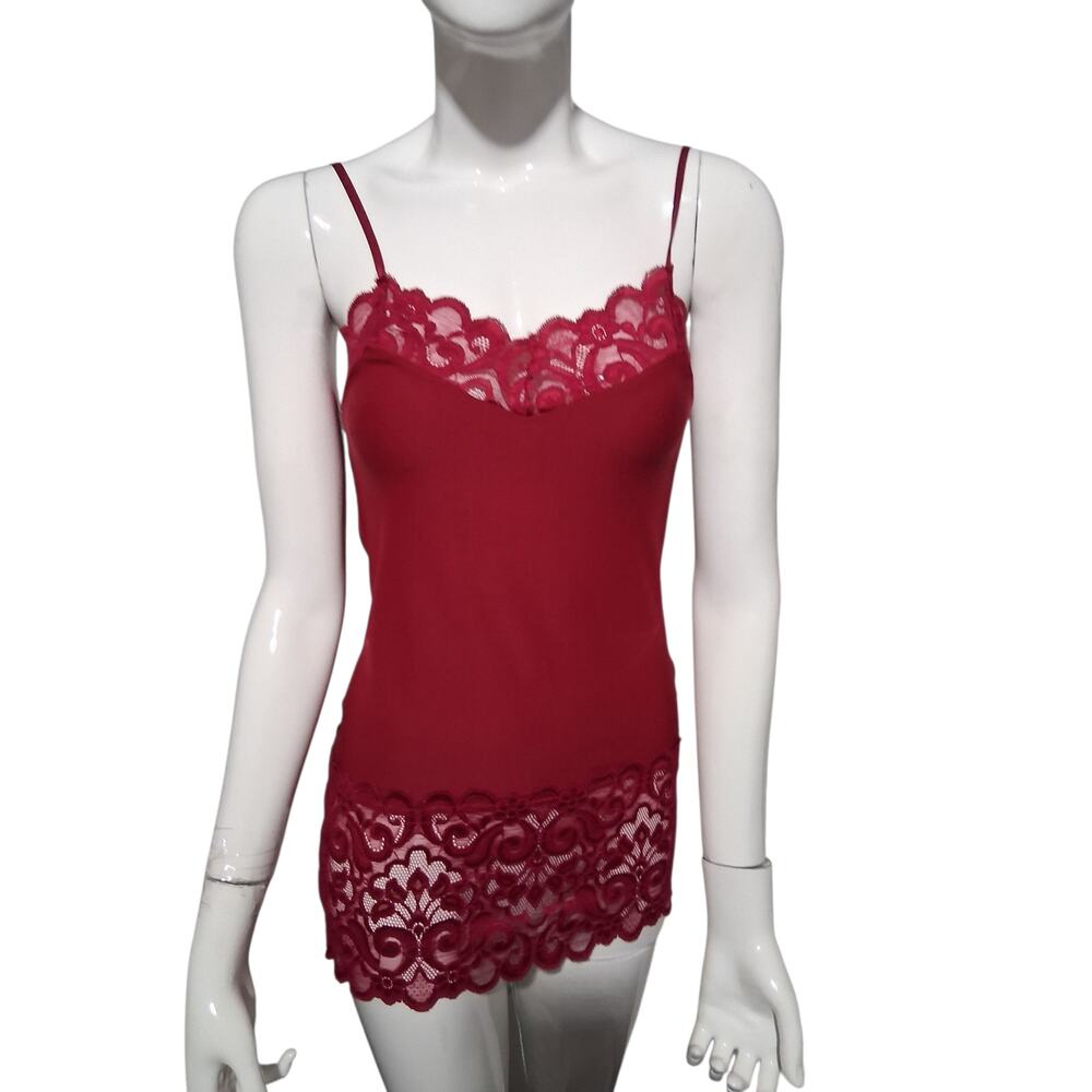 Y2k White House Black M Women’s Size XSmall Whimsy‎ Fairy Lace Camisole Tank Top